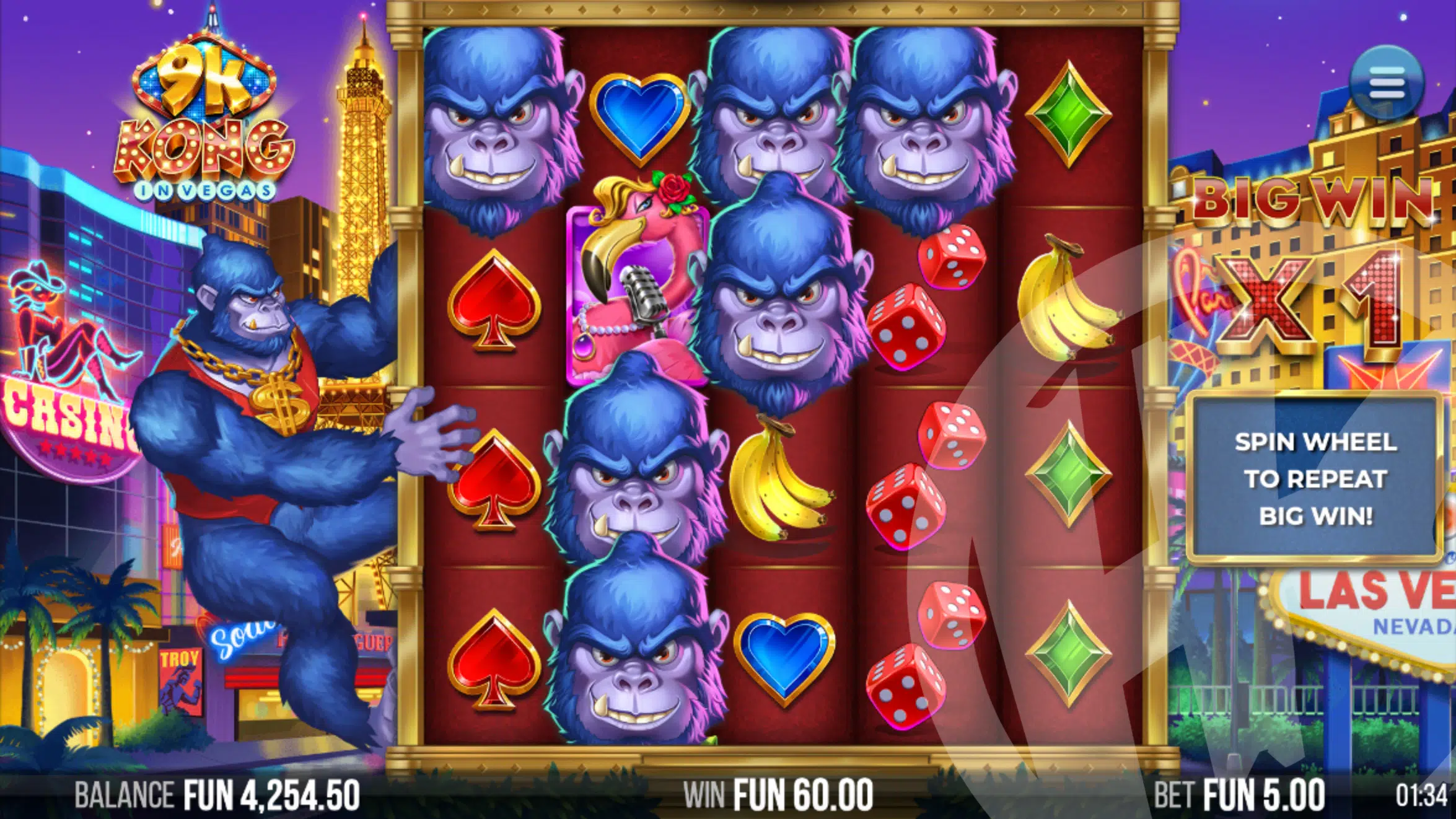 9k Kong in Vegas Slot Review pic 12